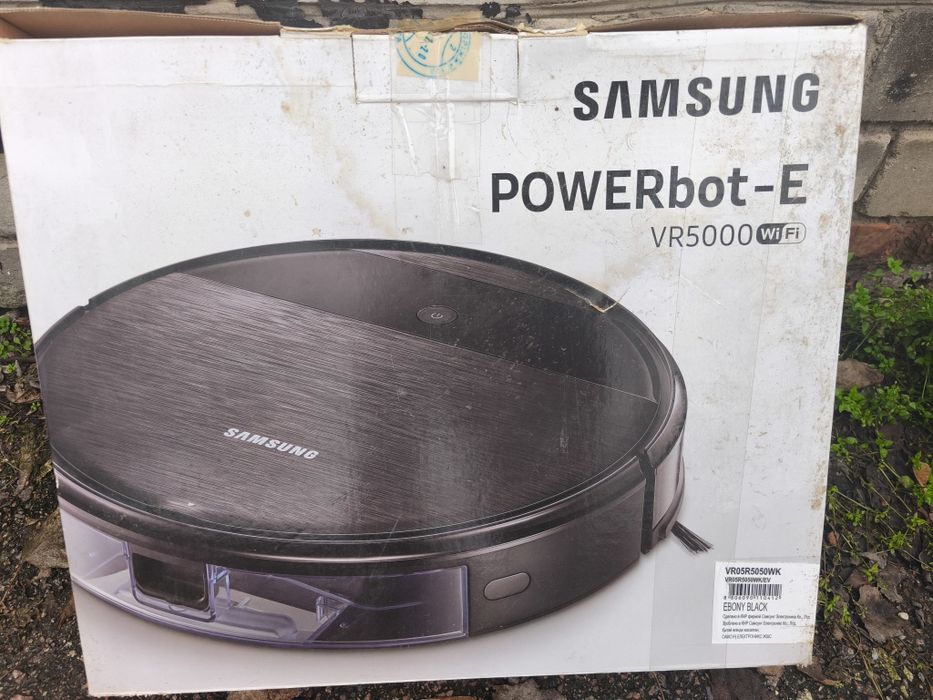 Робот пилосос з вологим прибиранням, VR05R5050WK/EV