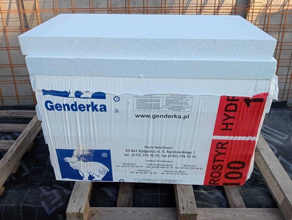 Styropian fundamentowy 15cm frezowany Aqua XPS Styrodur