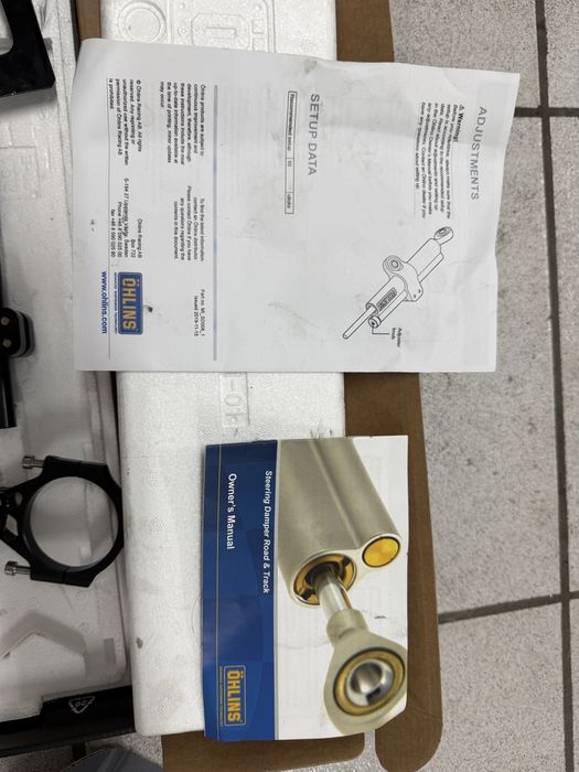 Amortecedor de direçao ohlins