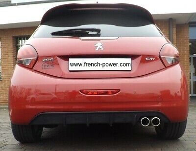 SPOILER DIFUSOR ESCAPE Aba Pala LIP PEUGEOT 208 GTI RC GT-LINE GT LINE