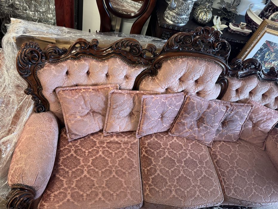 Conjunto Sofá Classico - Totalmente restaurado - Negociável