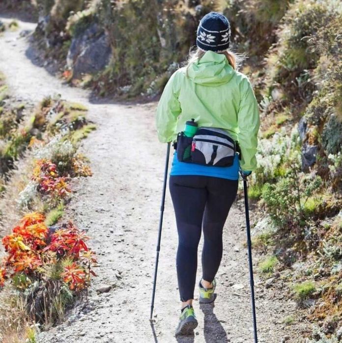 KIJE KIJKI NORDIC WALKING para 2 sztuki do chodzenia 65cm-135cm