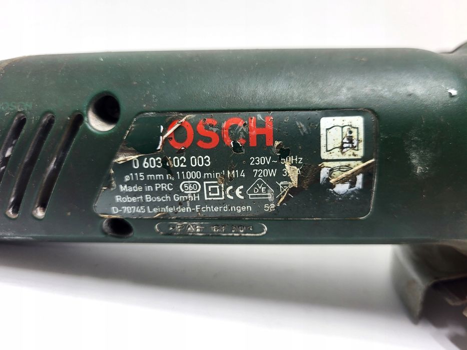 Szlifierka kątowa bosch pws 7-115