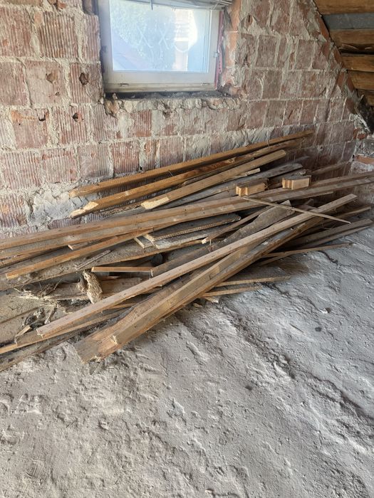 Oddam drewno z demontarzu