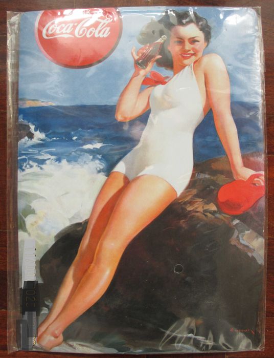 Postais Antigos em Metal