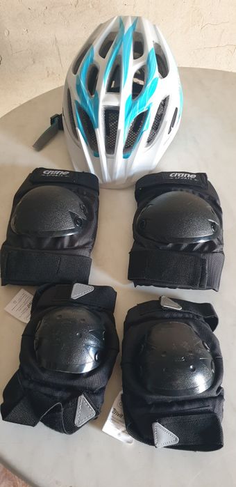 Велошлем  и защита