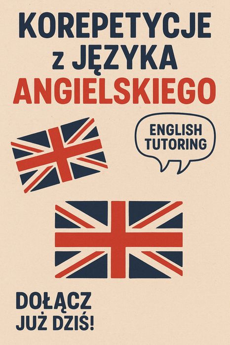 Korepetycje z języka angielskiego