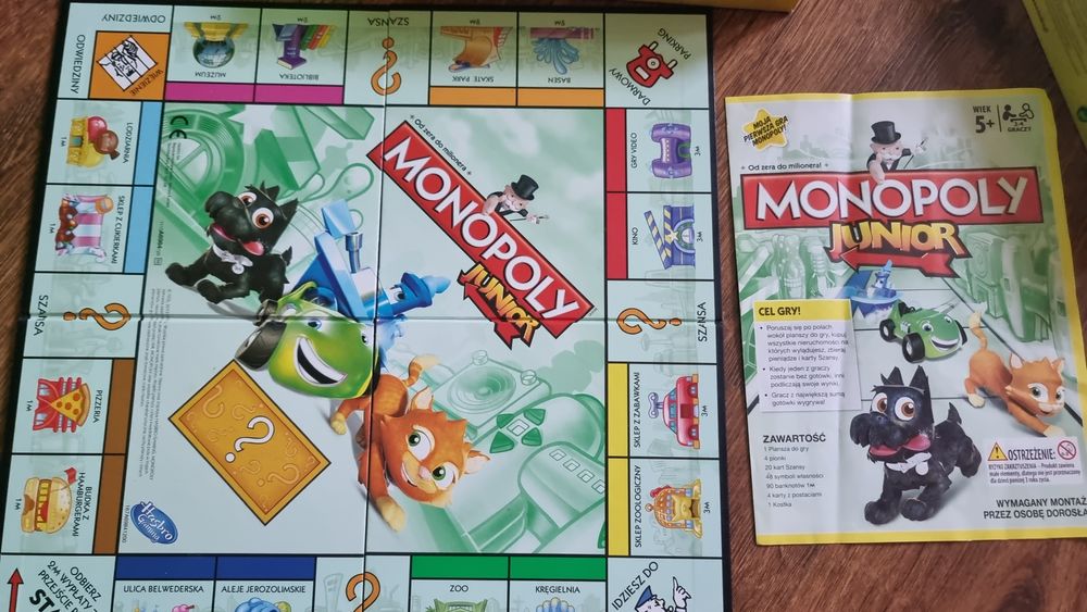 Monopol junior Hasbro