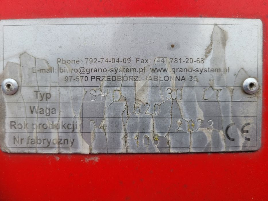 Brona talerzowa grano system