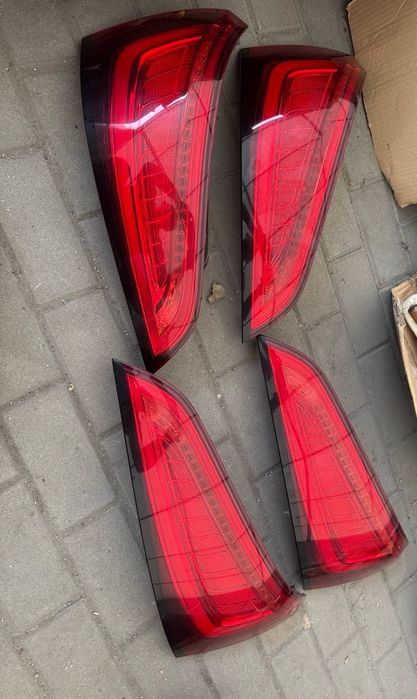 Audi Q5 8r lift lampy tylne lewa prawa Europa neon led igła komplet