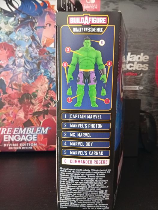 Figura Marvel Legends commander rogers