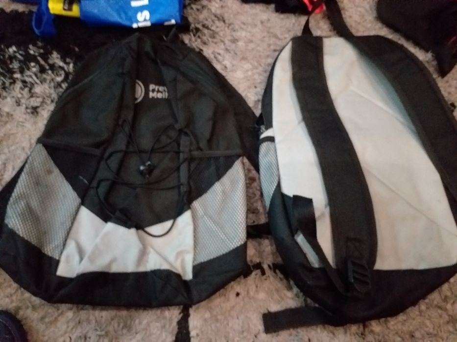 2 mochilas novas multiusos escola /praia 3 agendas não pautados para