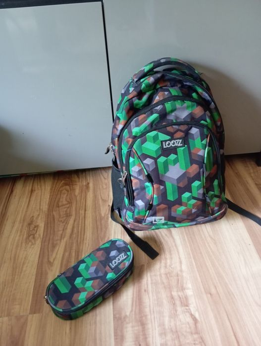 Plecak szkolny Minecraft plus gratis piórnik wysyłka