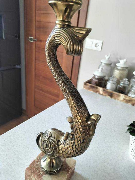 Lampa Naftowa Mosiężna