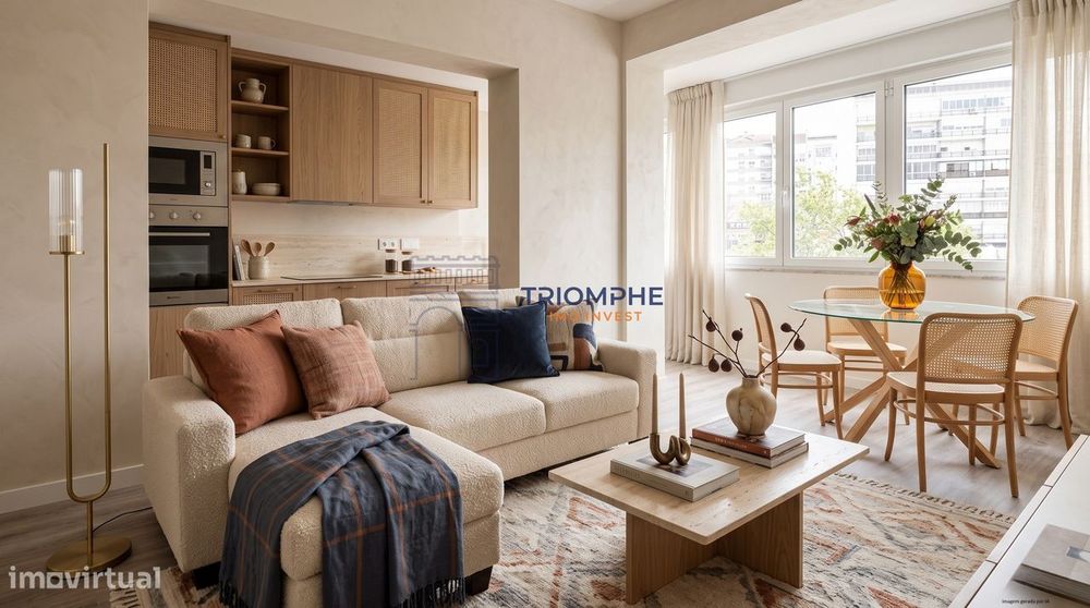Apartamento T2 com parqueamento - Estrela