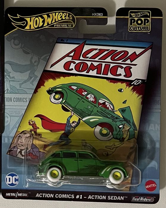 Hot Wheels Premium POP CULTURE Action Sedan