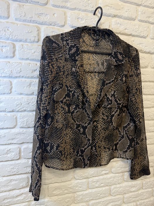 Блуза Zara прозора