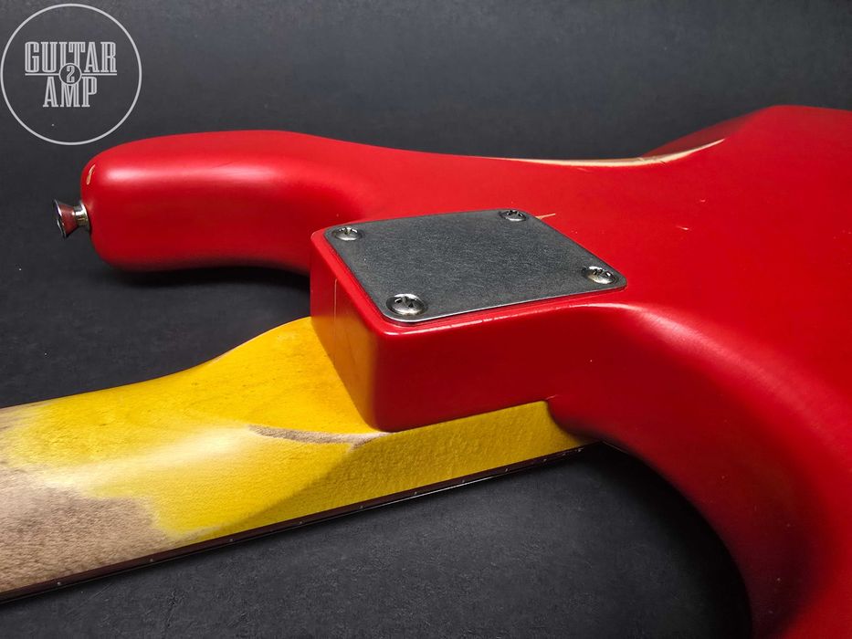 Nashguitars S63 Dakota Red Medium Relic Stratocaster Custom Shop