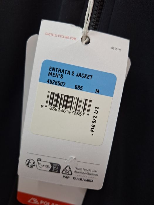 Kurtka rowerowa CASTELLI ENTRATA 2 JACKET męska  M GORE-TEX