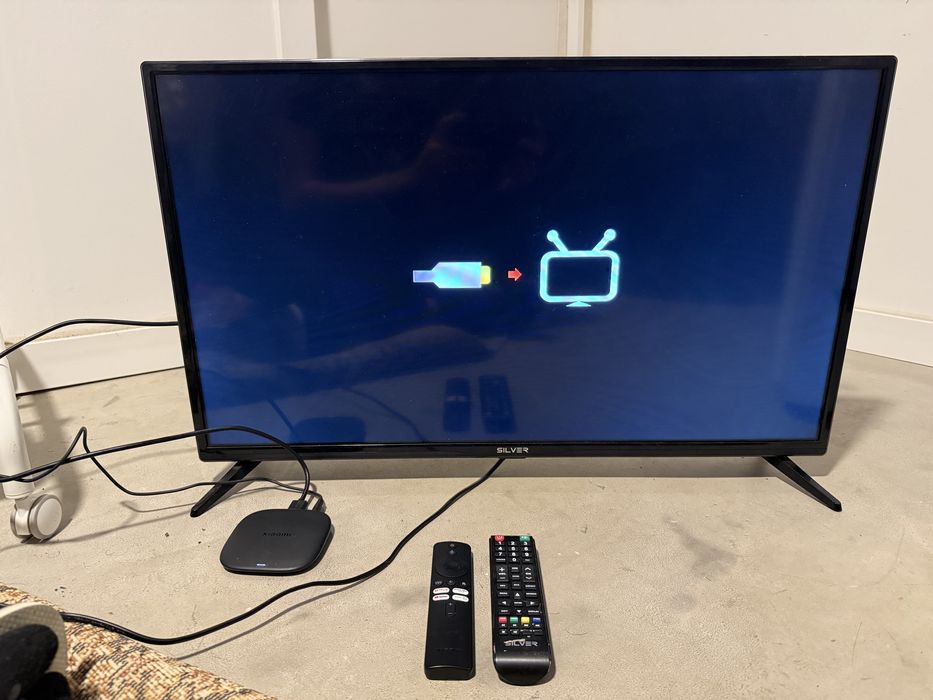 Tv Silver e Tv box xiomi