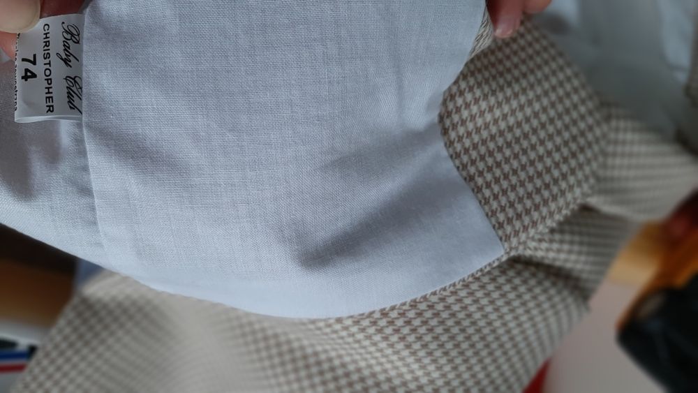 Marynarka ubranko do chrztu Christopher