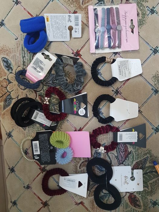 Обруч, ,крабы,заколки,резинки на голову