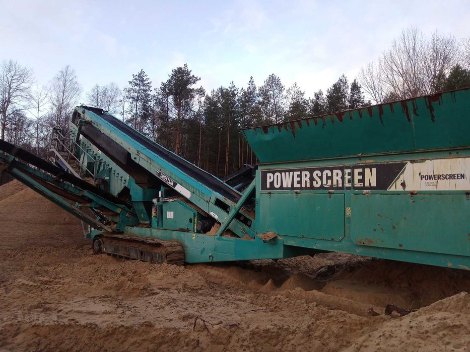 Przesiewacz Powerscreen Chieftain 2100 dodatkowy zamiana