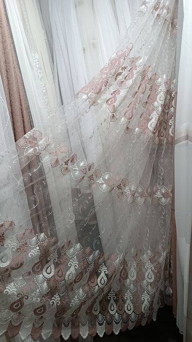 Тюль штори занавеска гардини