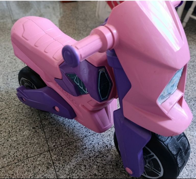 Moto Criança cor de rosa Moltó