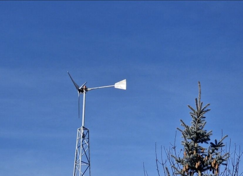 ВітрогенератВітрогенератор 3кВт, контроллер, щогла 18м з лебідкою