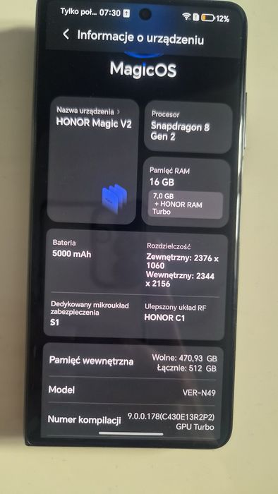 Honor Magic V2 16/512 GB