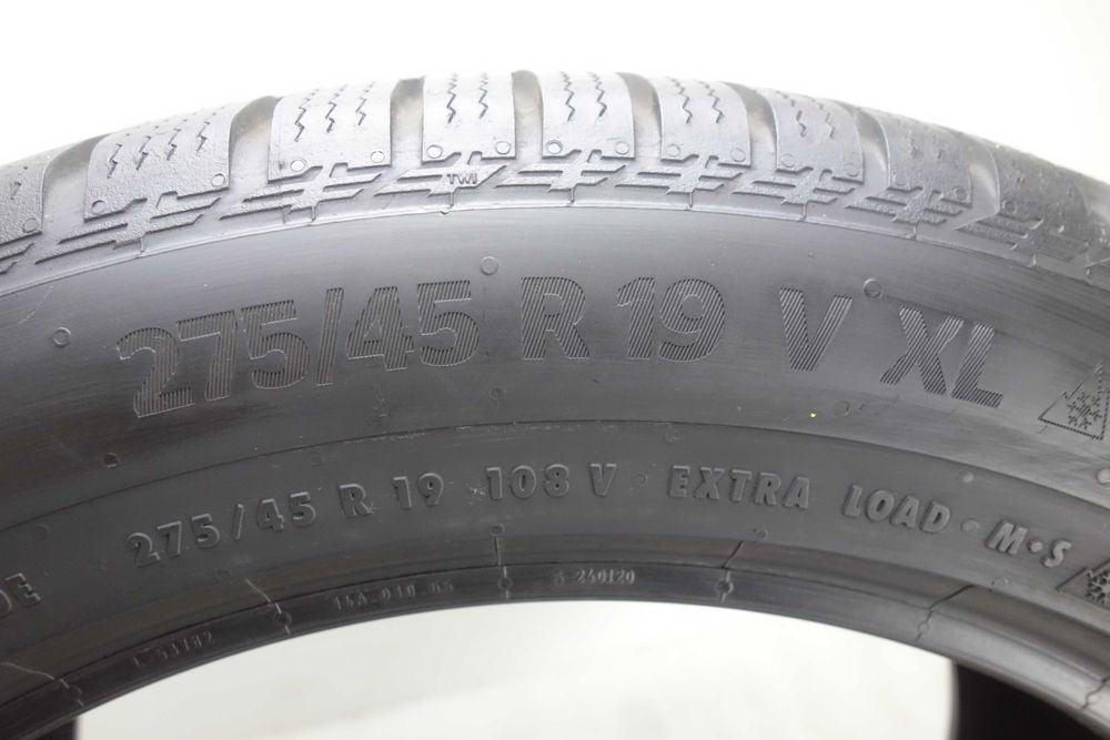 Opony zimowe 275/45/19 - CONTINENTAL Winter Contact TS860S XL NFO