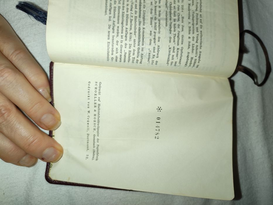 modlitewnik antyk niemiecki