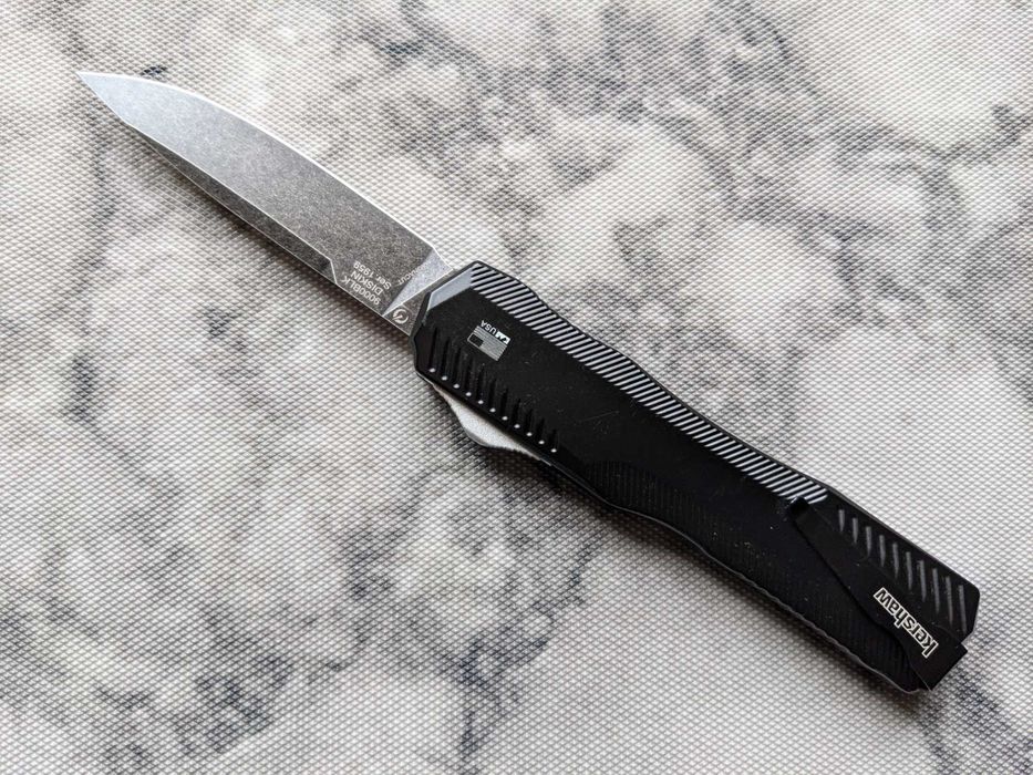 Фронтальний викидний ніж Kershaw 9000. нож фронталка