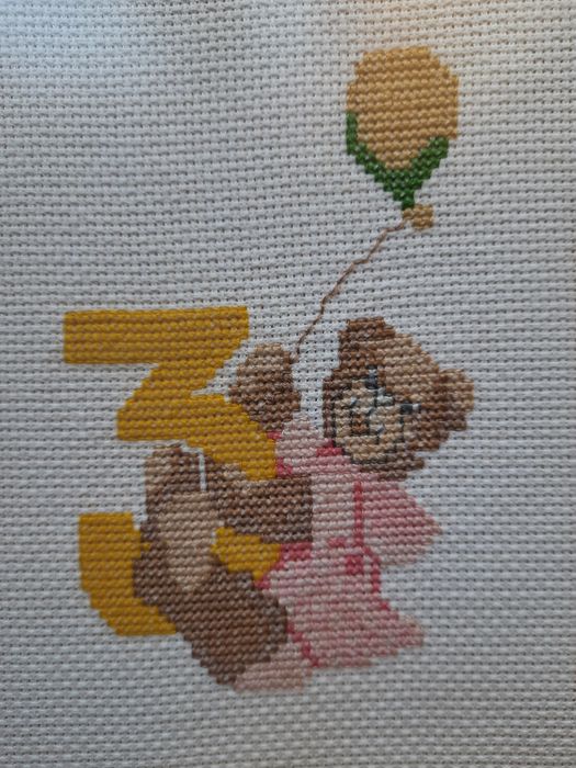 Quadros bordados ponto cruz