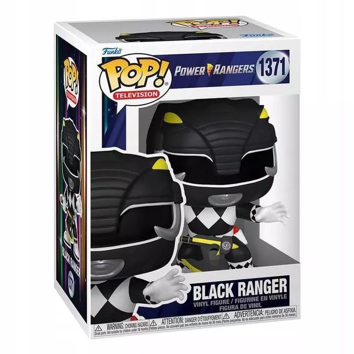Figurka TV Power Rangers 30th Black Ranger Funko Pop. Funko POP