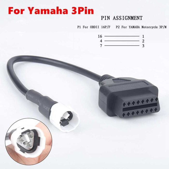 Kabel adapter diagnostyczny do motorów YAMAHA 3-PIN