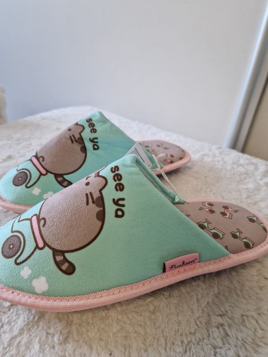 Pusheen kapcie 38 damskie młodzieżowe