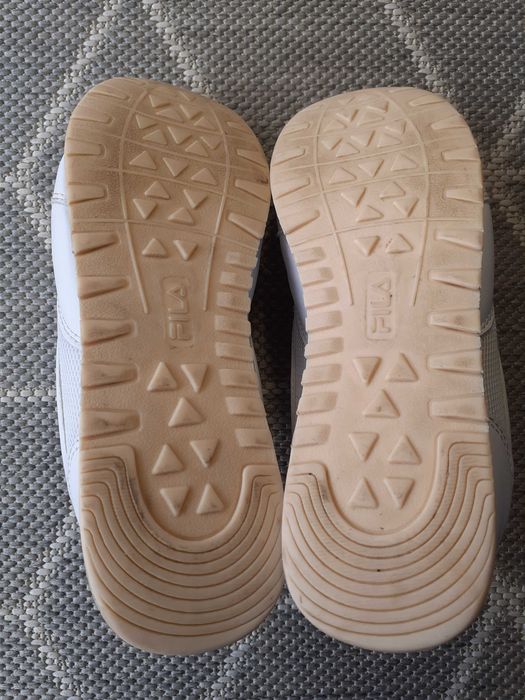 buty Fila rozmiar 35 Orbit M Velcro White-Peach Whip