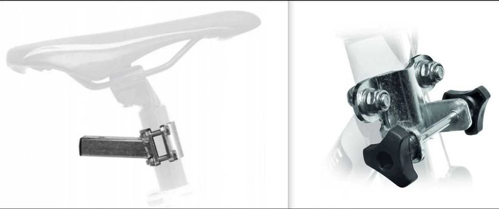 Peruzzo Trail Angel (жовтий), буксирувальна велоштанга, Італія