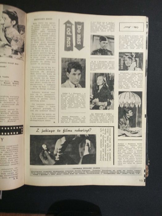 Wiadomości Filmowe 1960r numery 1-39 styczeń/wrzesień
