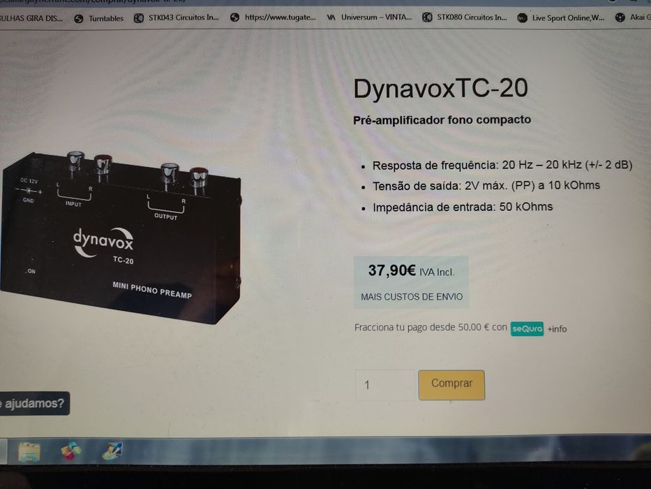 Pré Phono Dynavox