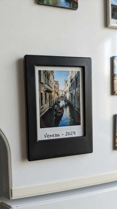 Moldura Magnética p/ Frigorífico com a Tua Foto Instax Personalizada