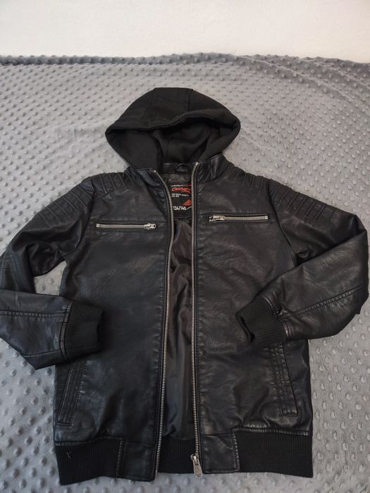 Kurtka "skórzana" chłopięca