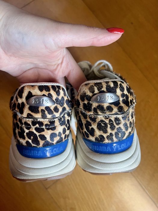 Linda sapatilha Bimba Y Lola Leopardo, 37 EUR semi novas