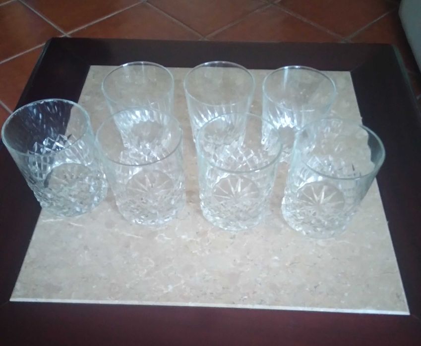 Copos whisky 7 unidades