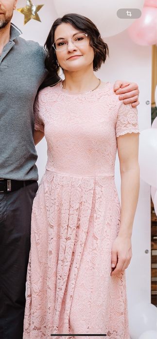 платье женское сукня з рюшами на праздник вечерю