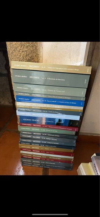 coleção obras completas de Vitorino Nemesio