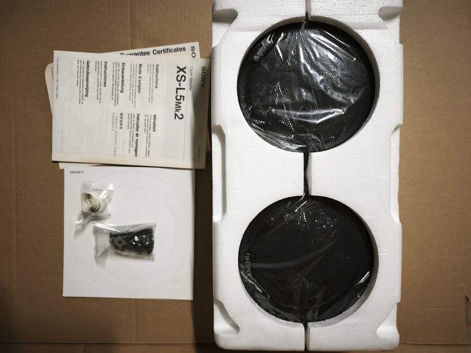 Colunas / Amplificador Car Audio SONY
