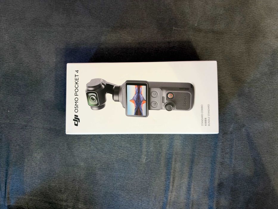DJI Osmo Pocket 4 Standard — sem utilização, com fatura